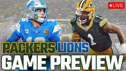Packers Total Access LIVE! Packers vs Lions Preview!
