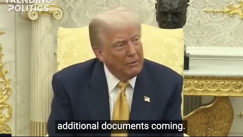 TRUMP❤️🇺🇸🥇🪽🕺TAKES QUESTIONS🤍🇺🇸🏅🪽FROM THE PRESS🎬🎤IN THE OVAL OFFICE💙🇺🇸🏅🪽🏛️⭐️