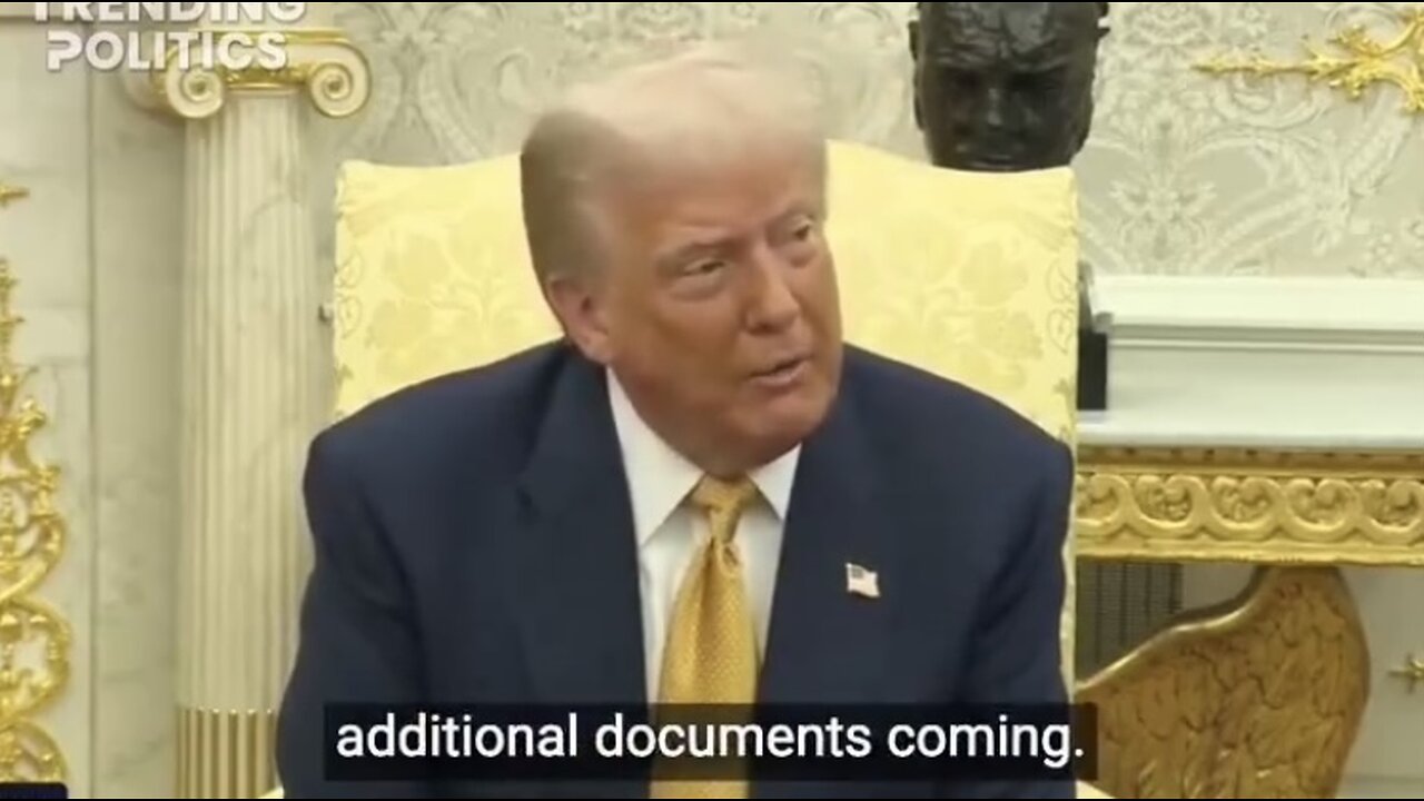 TRUMP❤️🇺🇸🥇🪽🕺TAKES QUESTIONS🤍🇺🇸🏅🪽FROM THE PRESS🎬🎤IN THE OVAL OFFICE💙🇺🇸🏅🪽🏛️⭐️
