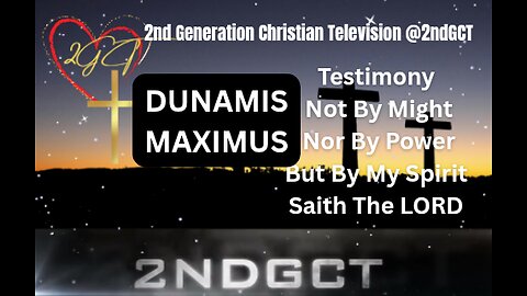 Not By Might Nor By Power But By My Spirit Zechariah 4:6 KJV Dunamis Maximus Testimony