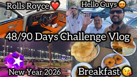 48/90 days Challenge | 90 Days Challenge In Saudi Arabia Lifestyle Vlogs Video | Support Karo Guys |