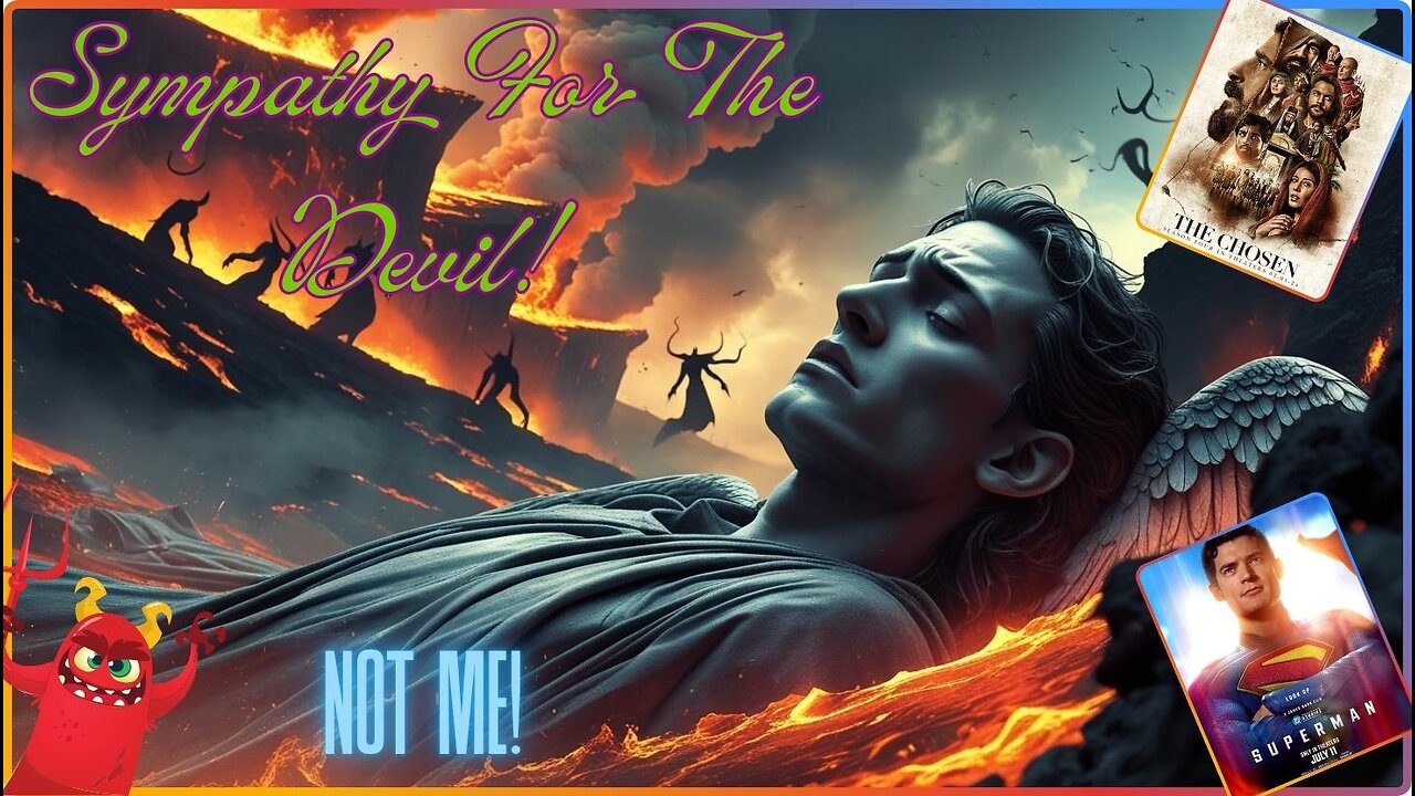 This Guy Looks At The Bible From Satan Point Of View. The Chosen & Superman 2025 On Rumble.