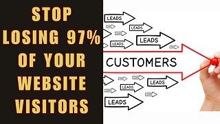 Stop Losing 97% of Your Website Visitors – Turn Clicks Into Clients & Customers | 7-Day FREE TRIAL