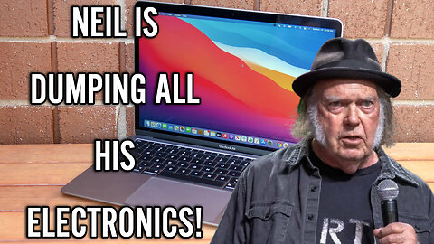 Neil Young Is Getting Rid of His Electronics Because of Trump