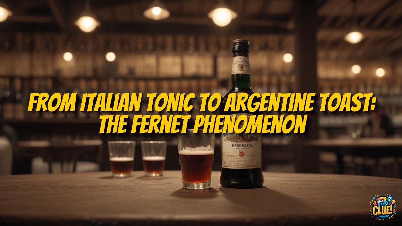 How Fernet Became Argentina's Unofficial National Drink