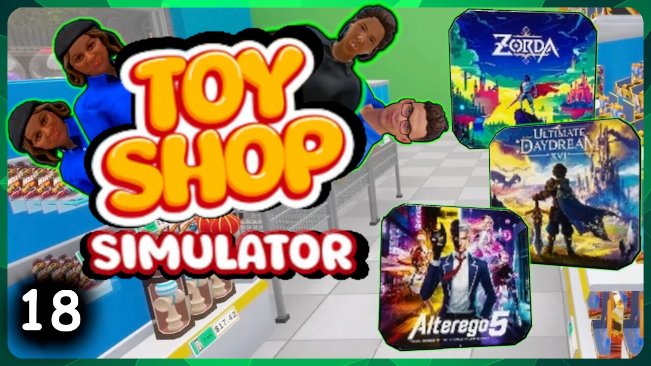 The Latest Gamestation Video Games Now In Stock! | TOY SHOP SIMULATOR | Part 18