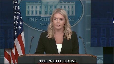 PRESS SECRETARY HOLDS💜🇺🇸🏛️👩‍💼🌷PRESS BRIEFING AT THE WHITE HOUSE🎬🎙️🇺🇸🏛️💫