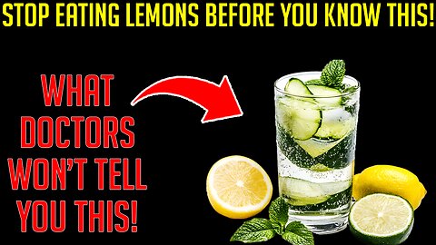 Japan’s Oldest Doctor Reveals Lemon Water Secrets After 60 | 3 Foods You Should Never Mix