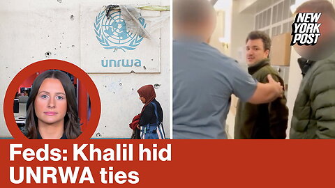 Feds say Khalil hid ties to UNRWA | Reporter Replay (