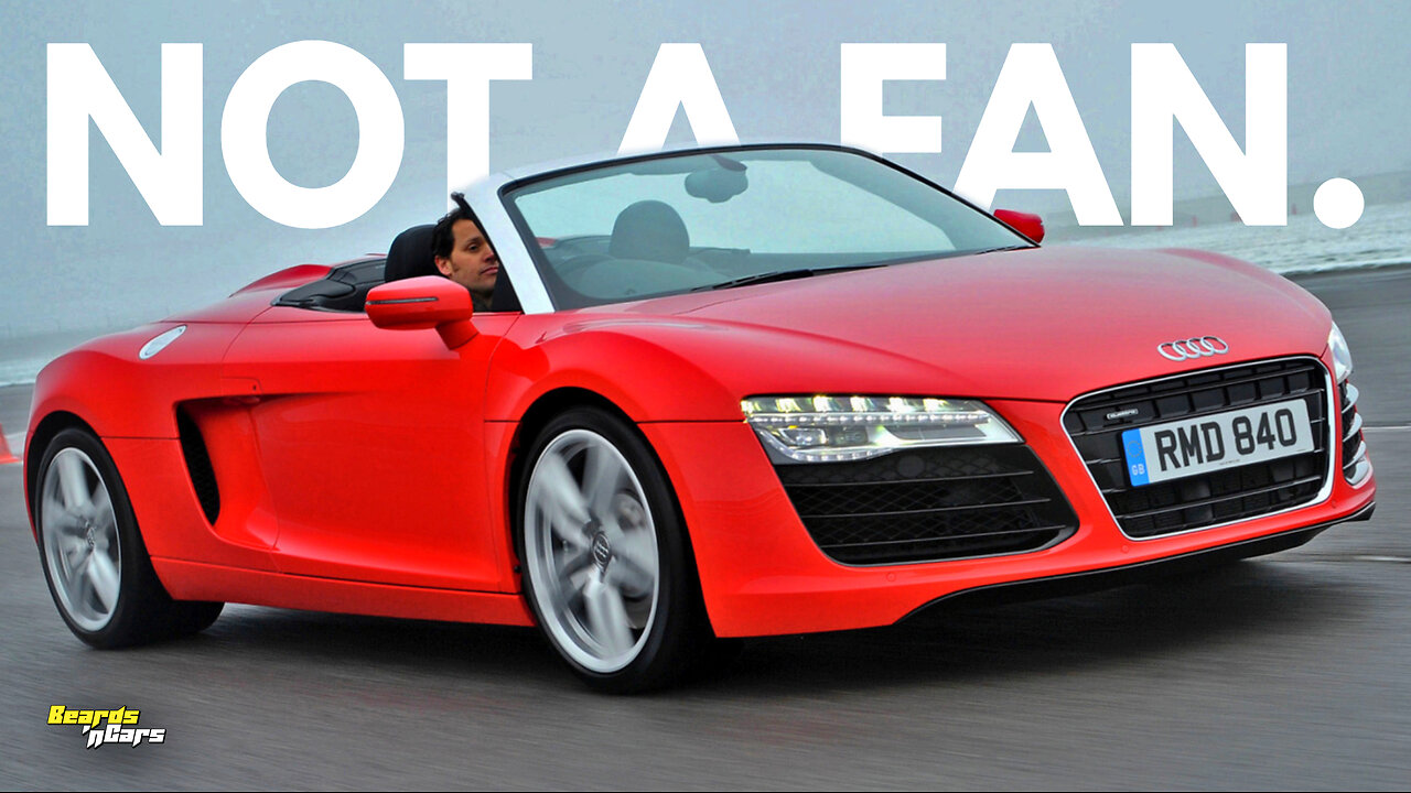 Stunning Looks, But Vague Handling | Audi R8 5.2 V10 Spyder Review - Beards n Cars
