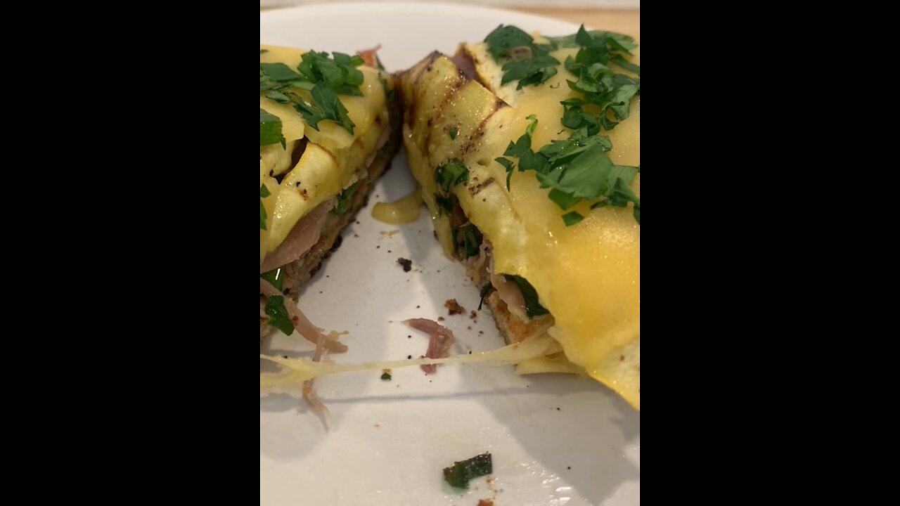 Grilled Italian Open-Faced Melt