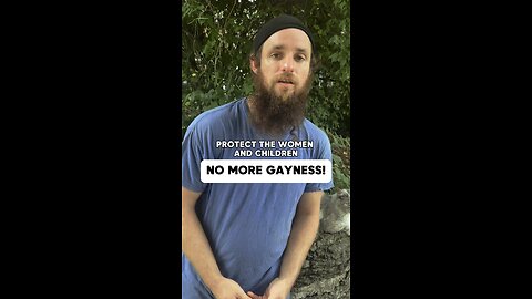 NO MORE GAYNESS!