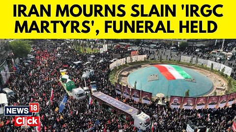 Iran Holds State Funeral For Military Leaders Killed In Israel Conflict