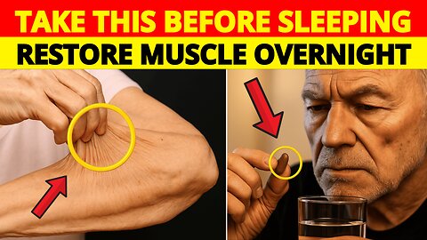 7 Vitamins Seniors MUST Take Before Bed or Lose 3% Muscle Strength Every Year