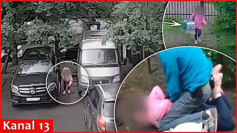 A 23-year-old woman tried to detonate a bomb under a Russian general's car in St. Petersburg