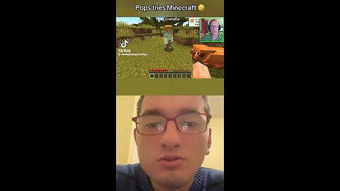 My reaction to mmjoemele playing Minecraft