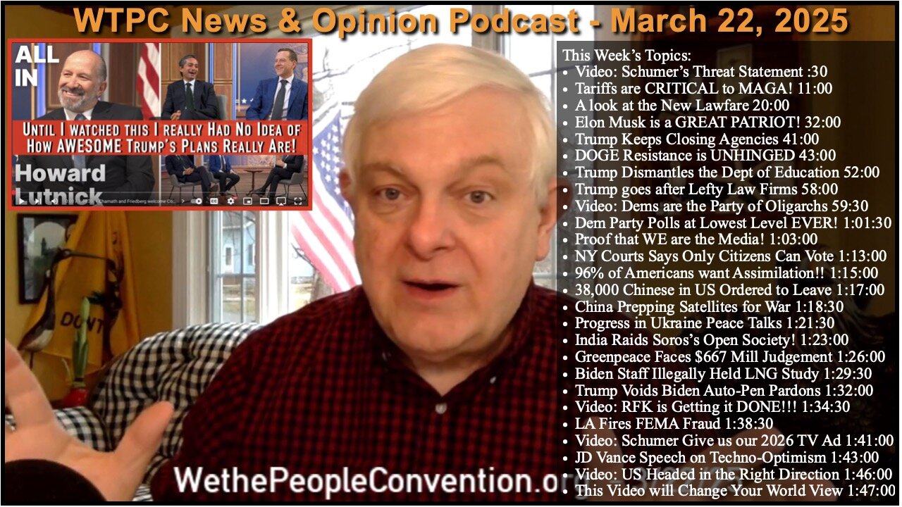 We the People Convention News & Opinion 3-22-25