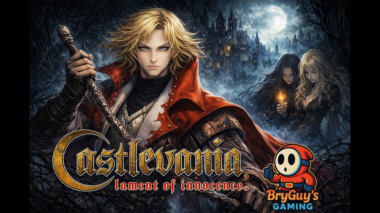 Castlevania Lament of innocence PS 2 practice Ghostly Theater from the start part 5