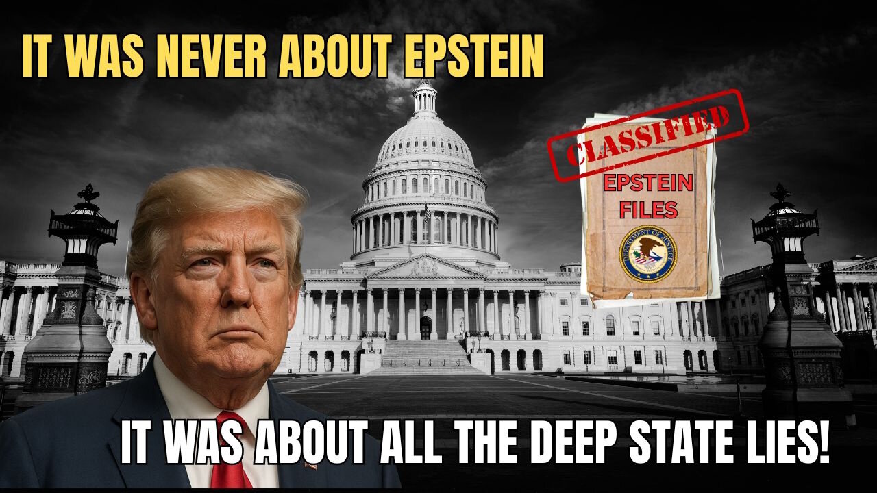 It's NOT About Epstein-It's About the LIES We've LIVED Under