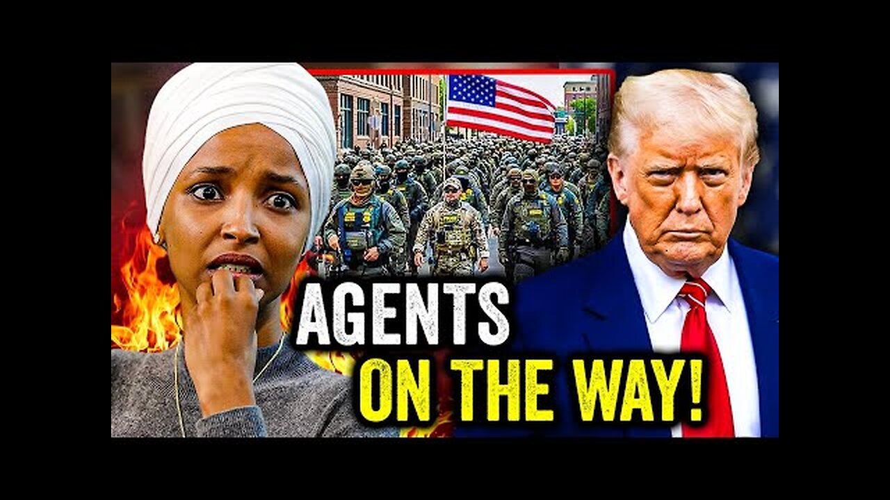 Political EARTHQUAKE as Trump Sends ICE Agents to KICK Ilhan Omar OUT!!!