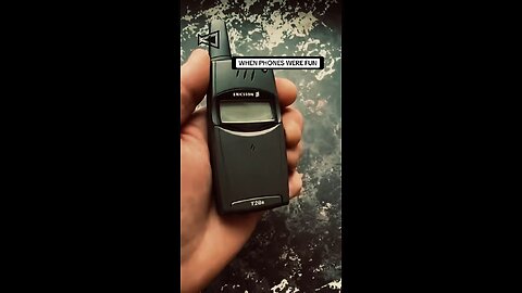 When phones were fun 