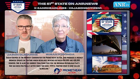 The 51st State speaks to Susan Kokinda Trump dismantling globalism and the Australian gains