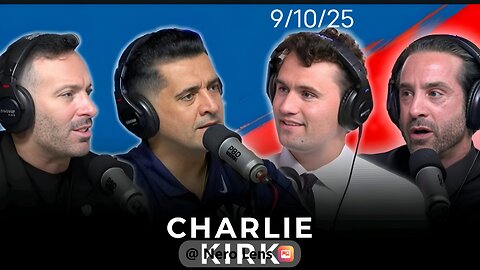 Rewind : In Honor Of Charlie Kirk : Last Time We Had Him On Our Podcast .
