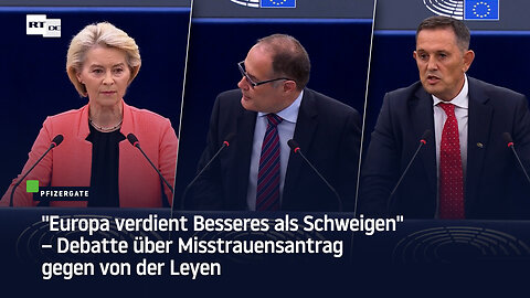 "Europa verdient Besseres als Schweigen" – Debatte über Misstrauensantrag gegen von der Leyen