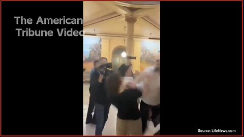 Watch: Satanic Group Leader Punches Christian In Face After Holding "Black Mass" In Kansas Capitol