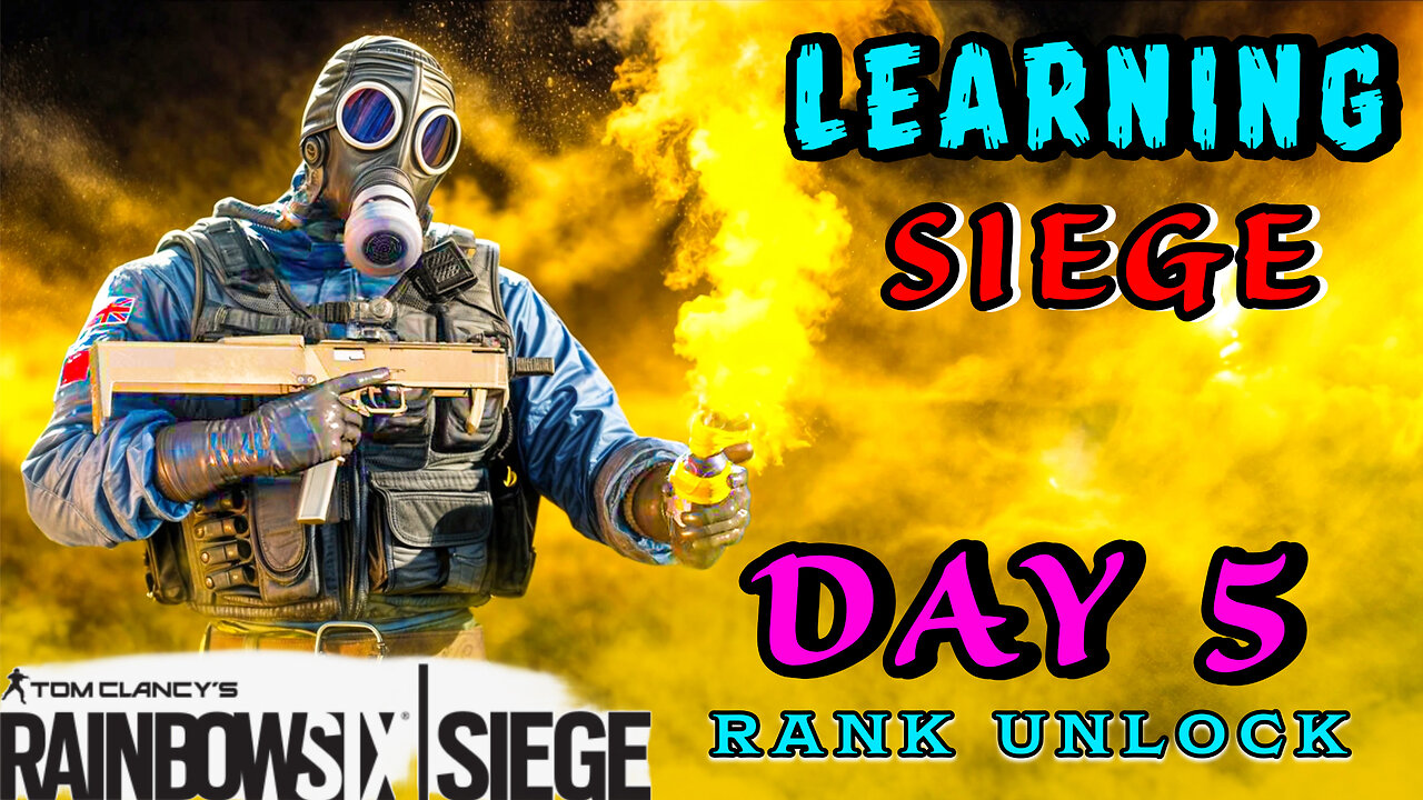 🔴LIVE - DAY 5 RAINBOW SIX SIEGE TRAINING - LEVEL 44 - HELP IN CHAT IS WELCOME!