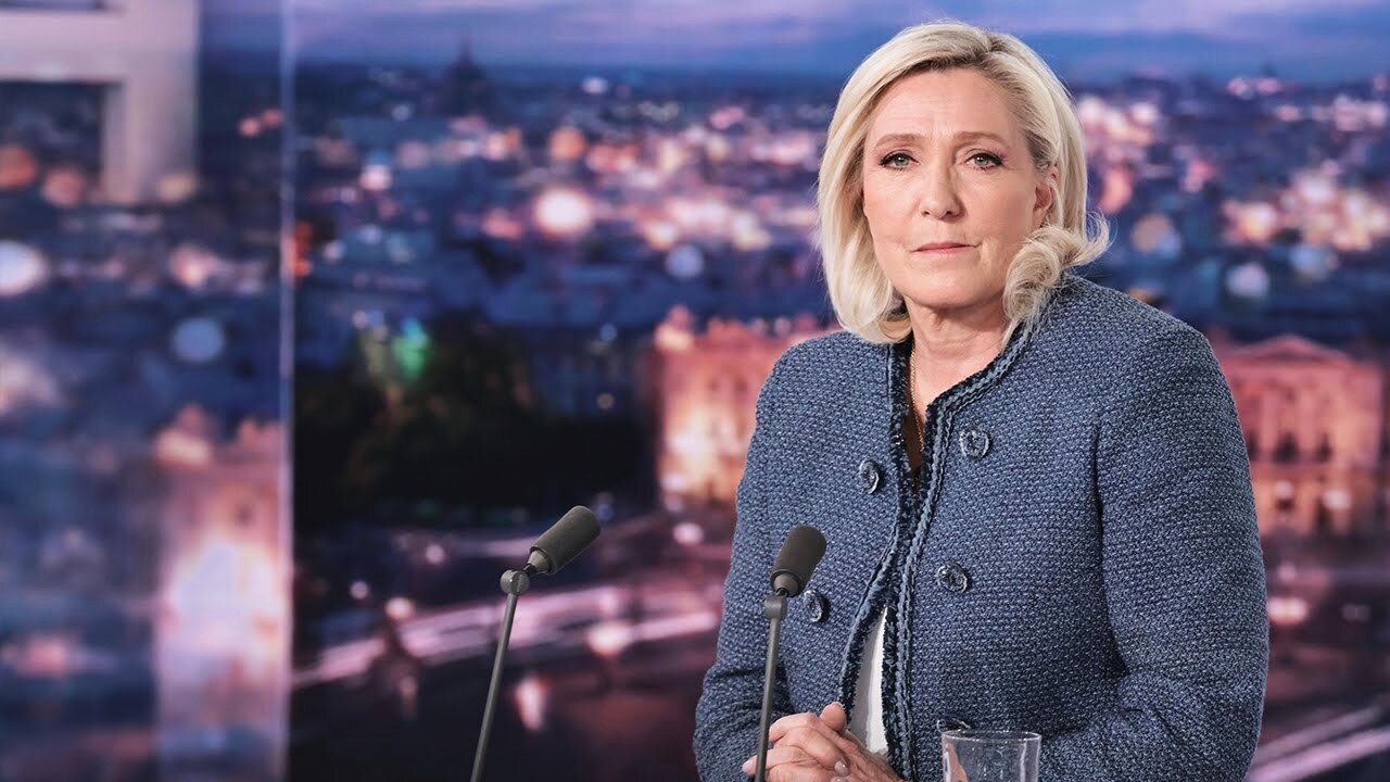 Marine Le Pen, invitée du 20h de TF1