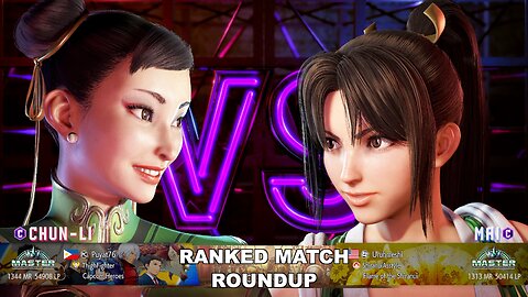 Kuya Kalbo SF6 Ranked Match Roundup. Chun Li Master Rank [Hori Fight Stick]