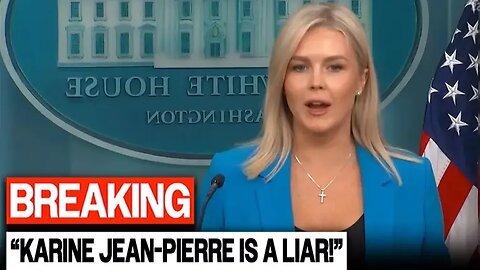 Karoline Leavitt Hilariously EXPOSES Karine Jean-Pierre - Agenda Insight
