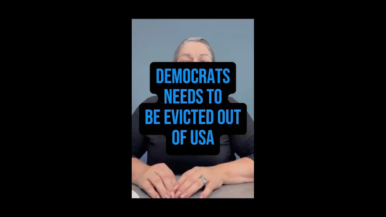 Democrats Need To Be Evicted From USA 🤯