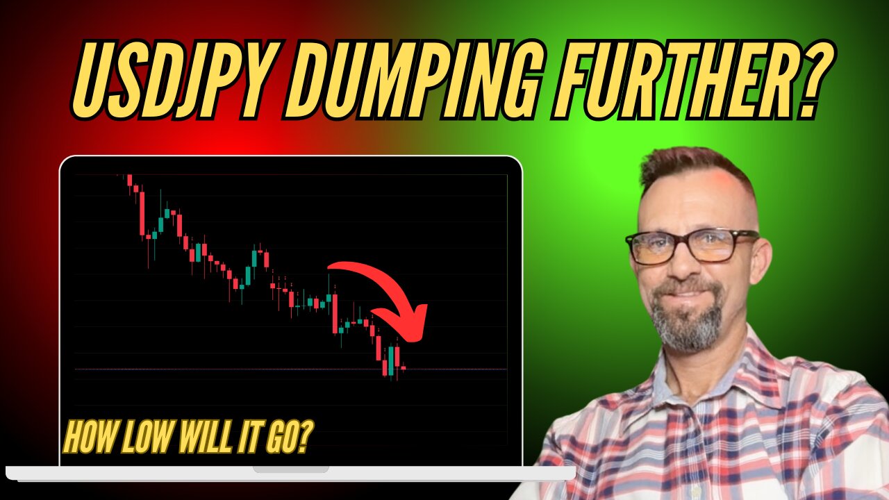 $USDJPY Continuing to Melt? Live Trading 5/21/2024