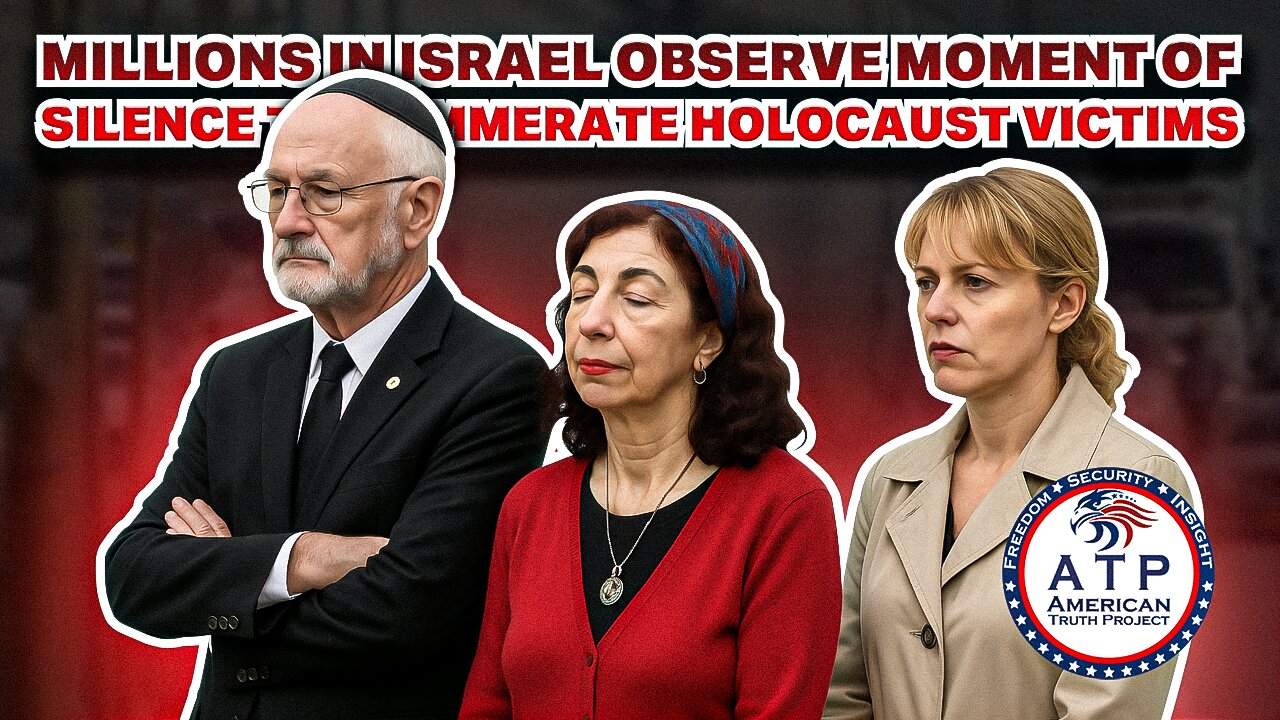 MILLIONS IN ISRAEL OBSERVE MOMENT OF SILENCE TO COMMEMORATE HOLOCAUST VICTIMS