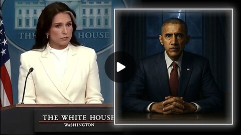 DNI Tulsi Gabbard Drops Bombshell Report On Barack Hussein Obama