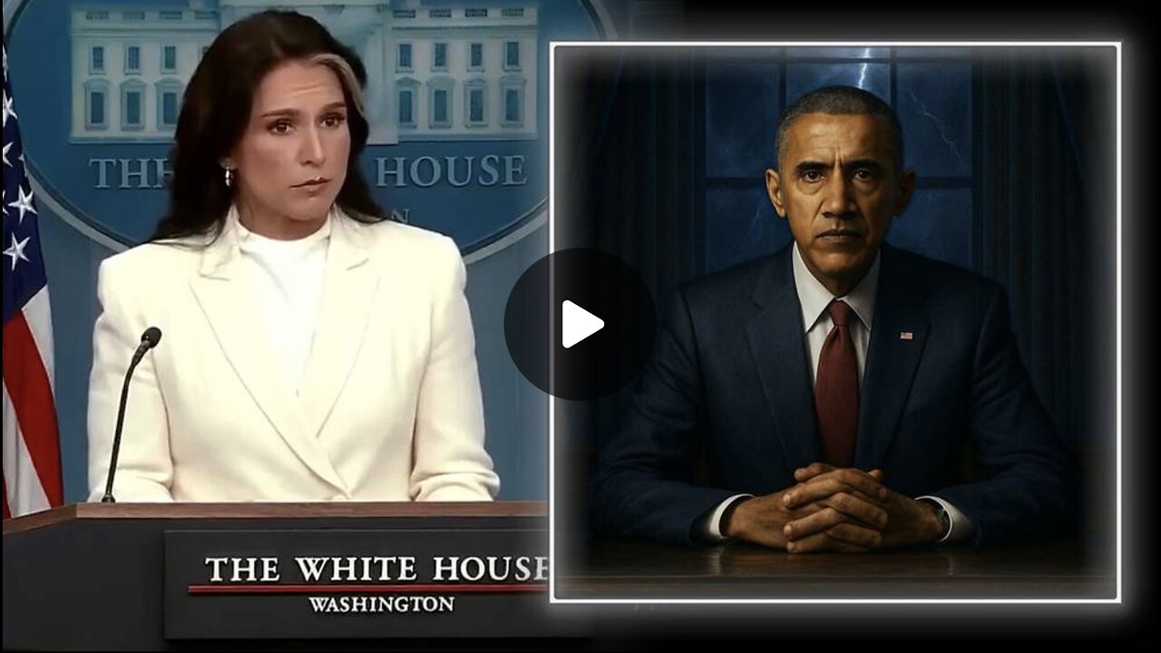 DNI Tulsi Gabbard Drops Bombshell Report On Barack Hussein Obama