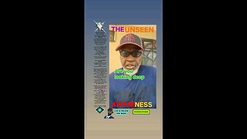 ▪︎THE UNSEEN AWARENESS▪︎
