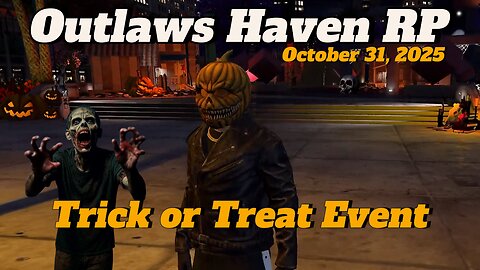 GTA 5 Outlaws Haven RP: October 31 2025 Halloween Event
