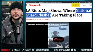 LA Riots Are AN INVASION, Men Wave Mexican Flags, Trump Says INSURRECTION, Democrats DEFEND Far Left