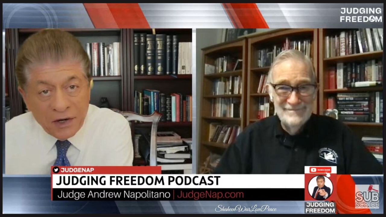 Judge Napolitano - Ray McGovern : CIA a Threat to US Security.