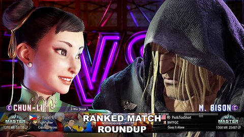 Kuya Kalbo SF6 Ranked Match Roundup. Chun Li Master Rank [Hori Fight Stick]