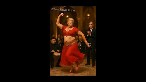 "If Trump Was a Belly Dancer 💃🇺🇸🔥" 😂 parody