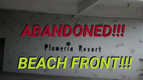 Abandoned Beach Front Resort Saipan Island