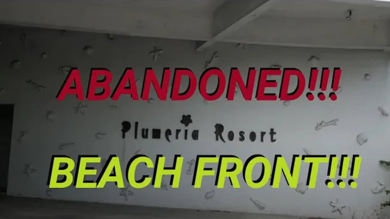 Abandoned Beach Front Resort Saipan Island