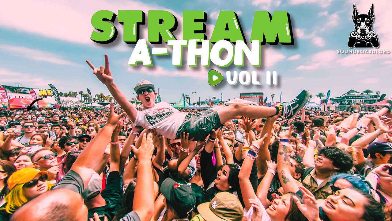 STREAM-A-THON VOL. 2!!! | Gaming On Rumble