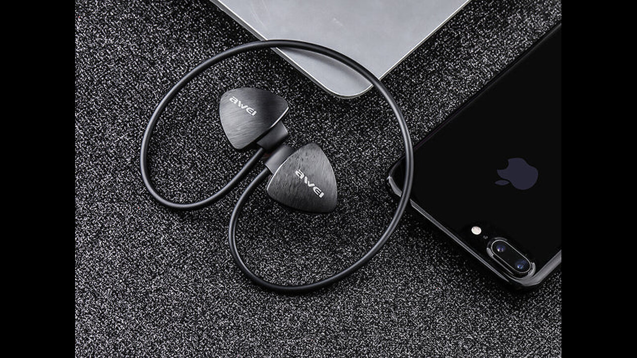 Wireless Bluetooth Behind-the-neck Headphones - They Just Don't Fall out