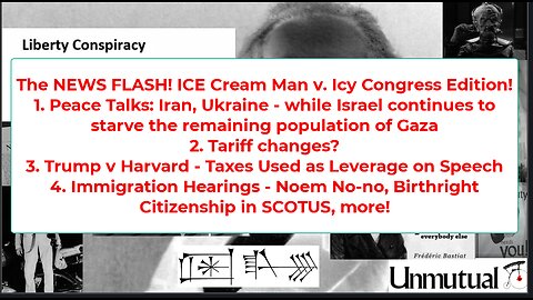 Liberty Conspiracy LIVE 5-15-25 Multi-peace talks, Birthright SCOTUS, Trump v Harvard, Eric Peters