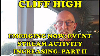 CLIFF HIGH -Emerging Now- Event-stream activity increasing.